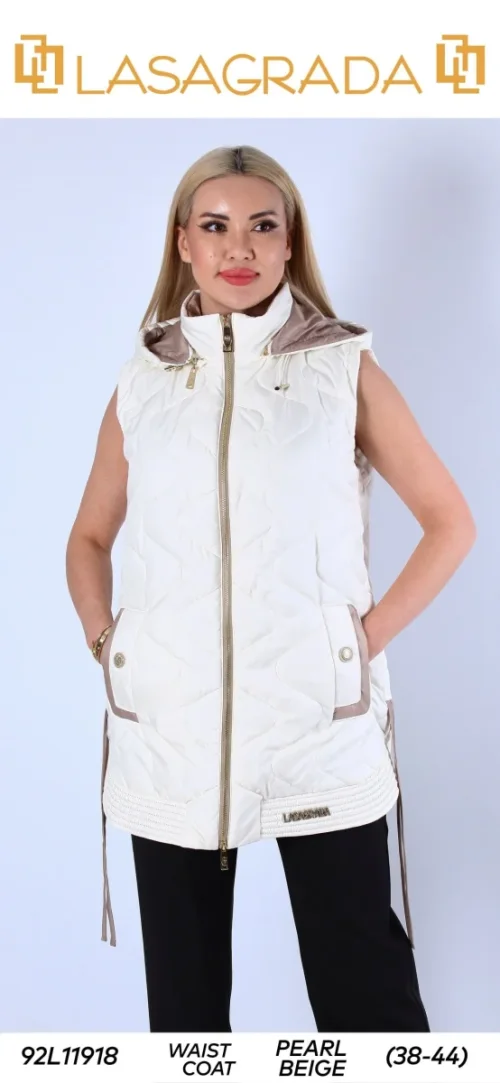 Жилет LASAGRADA (Beige, модель L11918) оптом