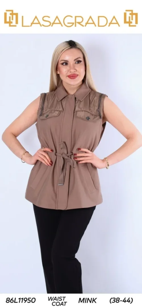 Жилет LASAGRADA (Beige, модель L11950) оптом