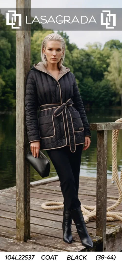 Куртка LASAGRADA (Black, модель L22537) оптом