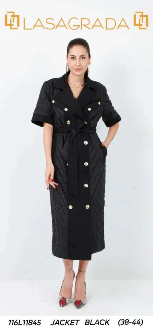 Пальто LASAGRADA (Black, модель L11845) оптом