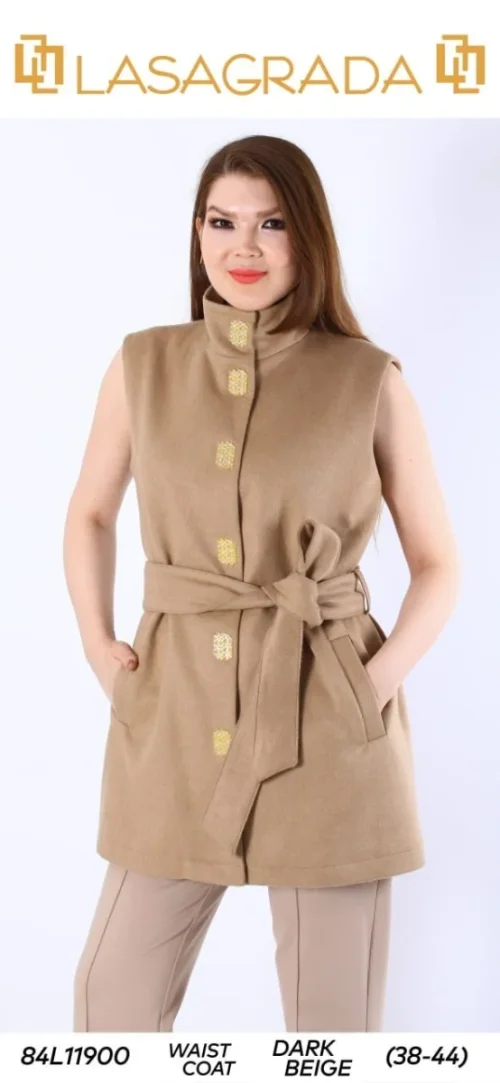 Жилет LASAGRADA (Beige, модель L11900) оптом