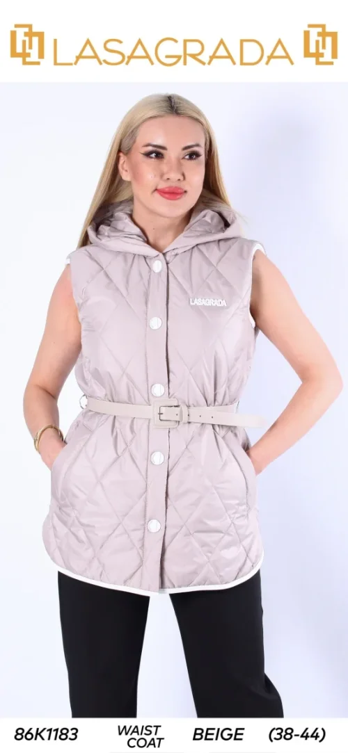 Жилет LASAGRADA (Beige, модель K1183) оптом