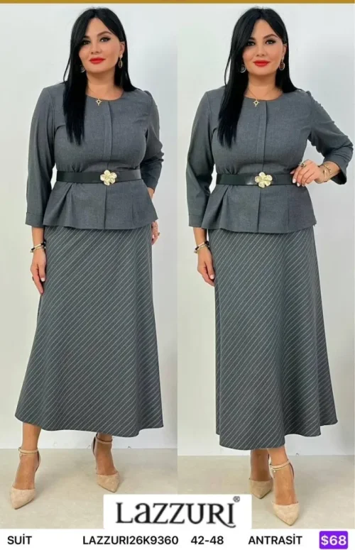 Костюмы и комплекты Lazzuri̇ (Dark gray, модель LAZZURI26K9360) оптом