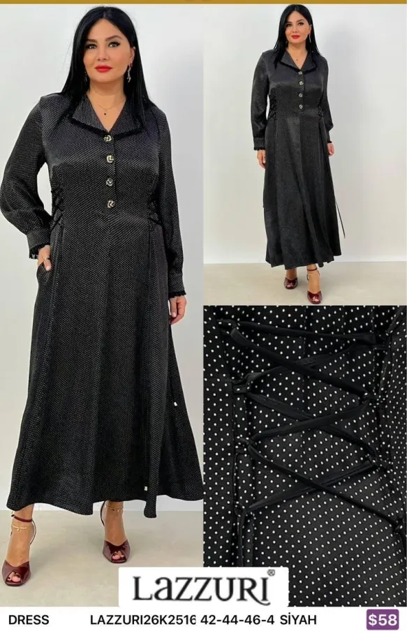 Платье Lazzuri̇ (Black, модель LAZZURI26K2516) оптом