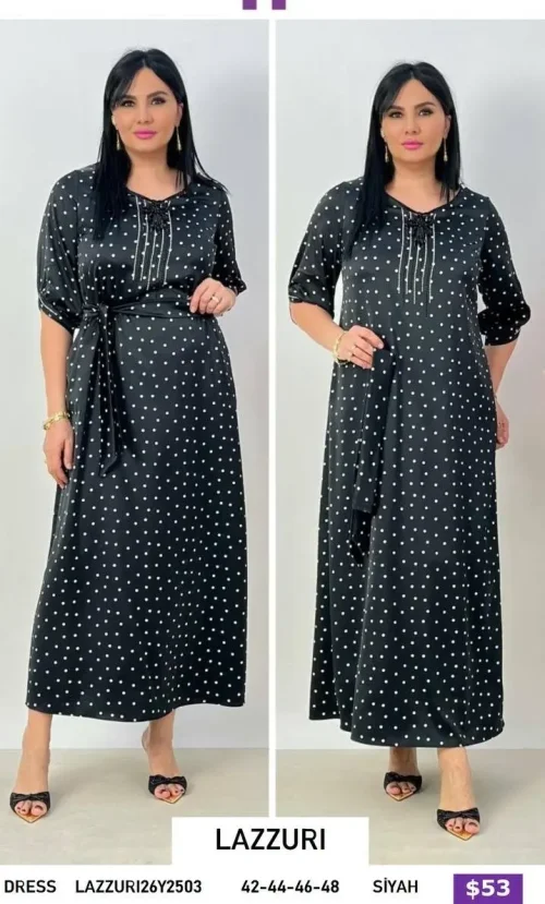 Платье Lazzuri̇ (Black, модель LAZZURI26Y2503) оптом