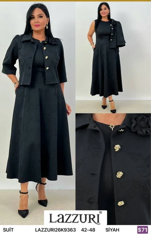 Костюмы и комплекты Lazzuri̇ (Black, модель LAZZURI26K9363) оптом