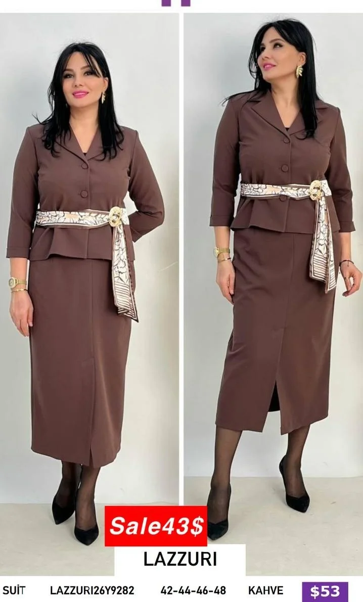 Костюмы и комплекты Lazzuri̇ (Brown, модель LAZZURI26Y9282) оптом