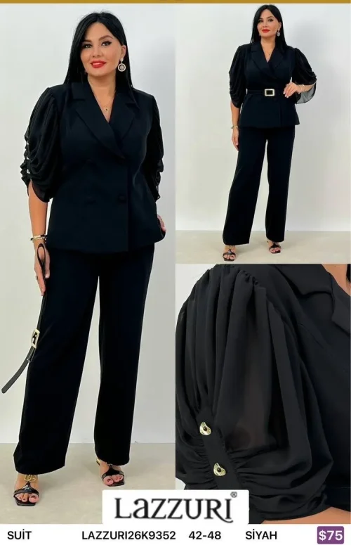 Костюмы и комплекты Lazzuri̇ (Black, модель LAZZURI26K9352) оптом