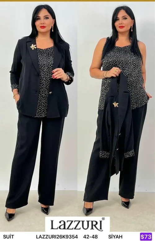 Костюмы и комплекты Lazzuri̇ (Black, модель LAZZURI26K9354) оптом