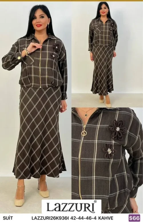 Костюмы и комплекты Lazzuri̇ (Brown, модель LAZZURI26K936) оптом