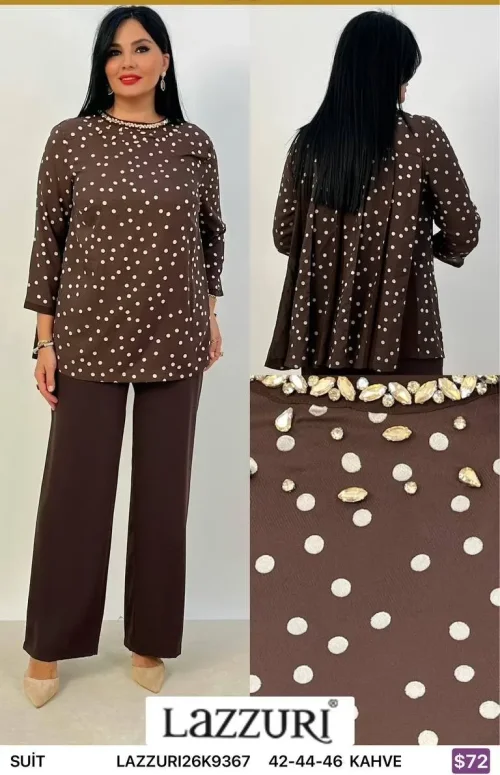 Костюмы и комплекты Lazzuri̇ (Brown, модель LAZZURI26K9367) оптом
