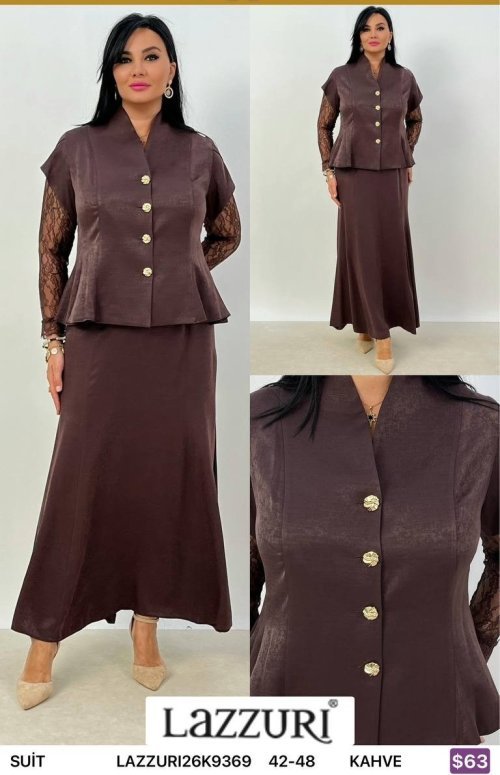 Костюмы и комплекты Lazzuri̇ (Brown, модель LAZZURI26K9369) оптом