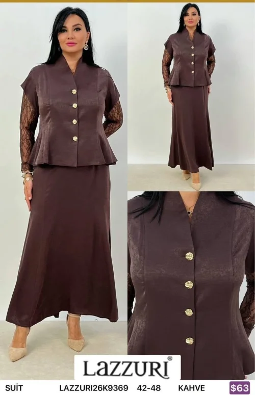 Костюмы и комплекты Lazzuri̇ (Brown, модель LAZZURI26K9369) оптом