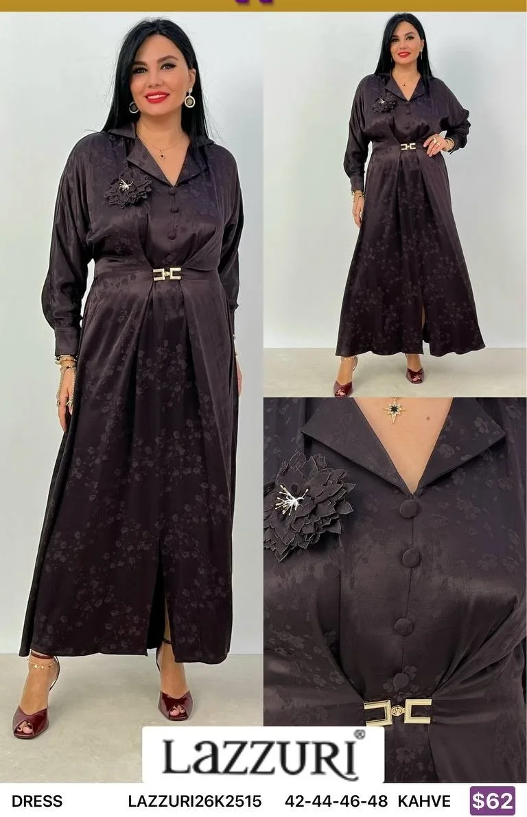Платье Lazzuri̇ (Brown, модель LAZZURI26K2515) оптом