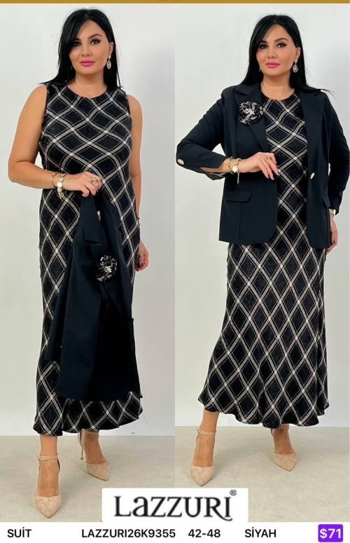 Костюмы и комплекты Lazzuri̇ (Black, модель LAZZURI26K9355) оптом
