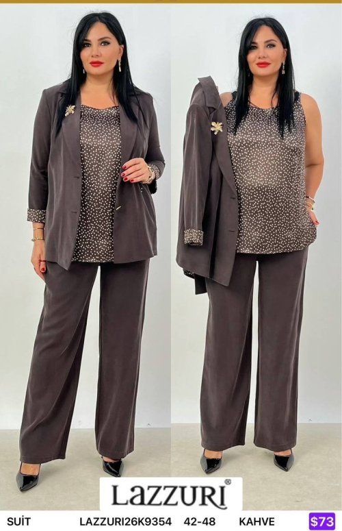 Костюмы и комплекты Lazzuri̇ (Brown, модель LAZZURI26K9354) оптом