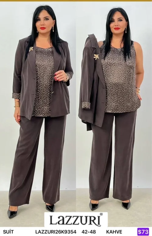 Костюмы и комплекты Lazzuri̇ (Brown, модель LAZZURI26K9354) оптом