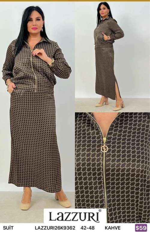 Костюмы и комплекты Lazzuri̇ (Brown, модель LAZZURI26K9362) оптом