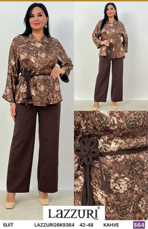 Костюмы и комплекты Lazzuri̇ (Brown, модель LAZZURI26K9364) оптом