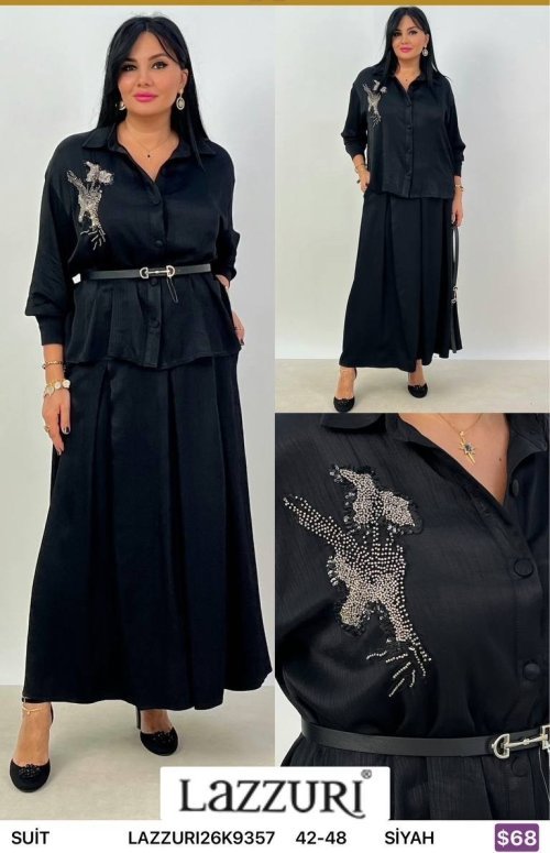 Костюмы и комплекты Lazzuri̇ (Black, модель LAZZURI26K9357) оптом