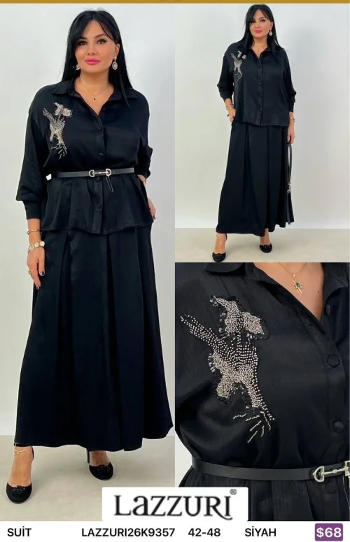 Костюмы и комплекты Lazzuri̇ (Black, модель LAZZURI26K9357) оптом