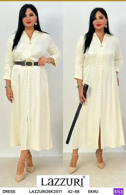 Платье Lazzuri̇ (Cream, модель LAZZURI26K2511) оптом