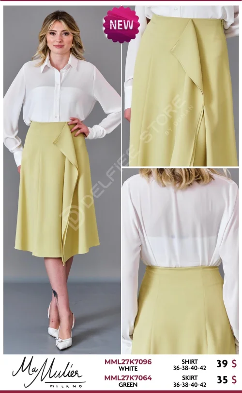 Юбка MA MULIER (Green, модель MML27K7064) оптом