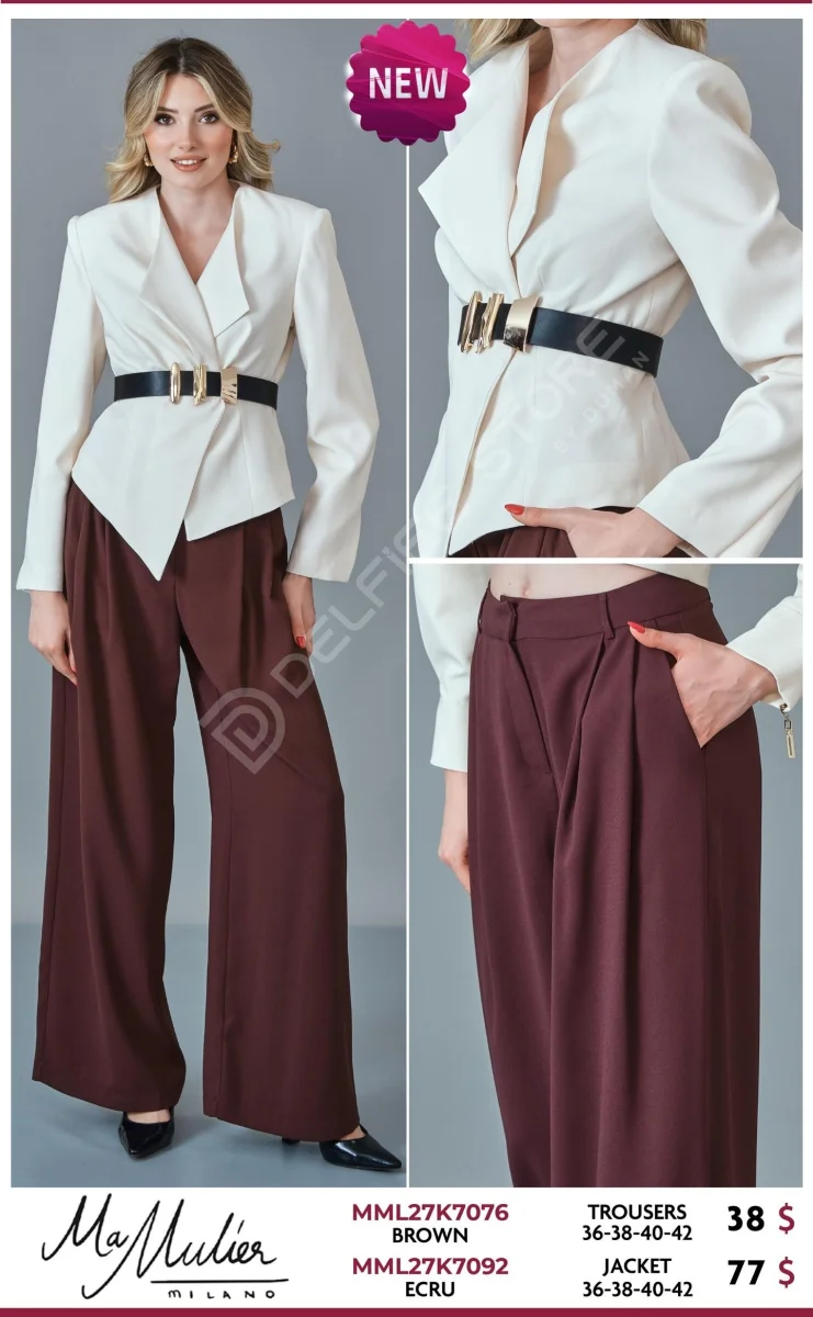 Жакет MA MULIER (Cream, модель MML27K7092) оптом