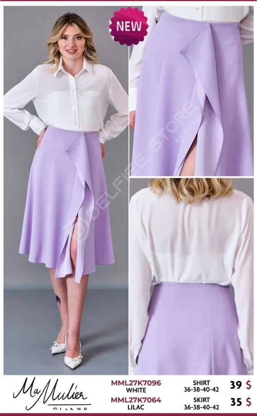 Юбка MA MULIER (White, модель MML27K7064) оптом