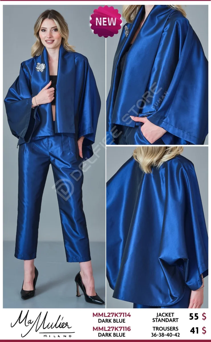 Брюки MA MULIER (Blue, модель MML27K7116) оптом