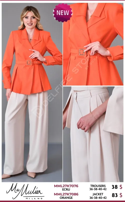 Жакет MA MULIER (Orange, модель MML27K7086) оптом