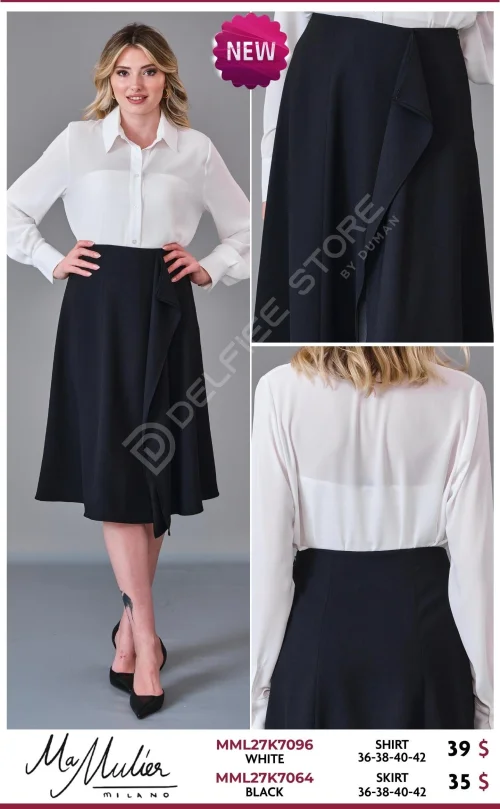 Юбка MA MULIER (Black, модель MML27K7064) оптом
