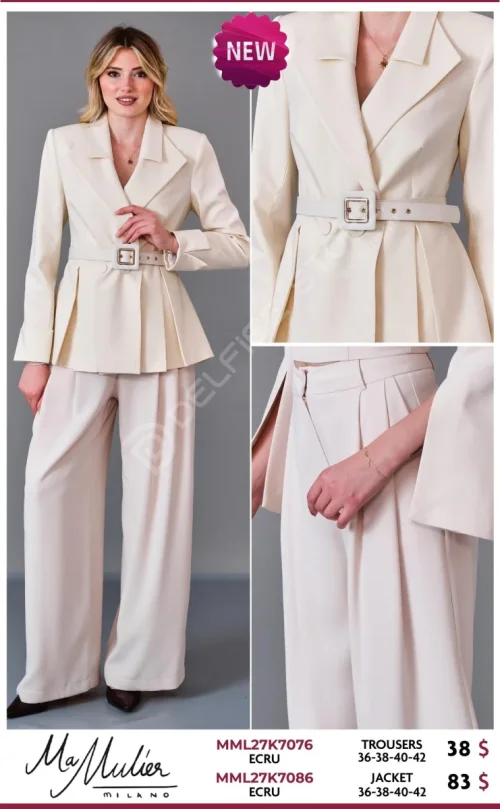 Жакет MA MULIER (Cream, модель MML27K7086) оптом