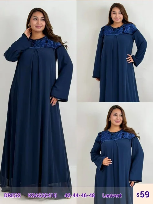 Платье MAQRELL (Navy, модель KSAS32415) оптом