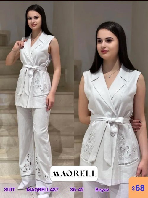 Костюм MAQRELL (Белый, модель MAQRELL487) оптом