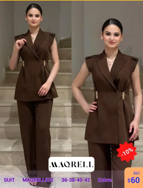 Костюм MAQRELL (Коричневый, модель MAQRELL532) оптом