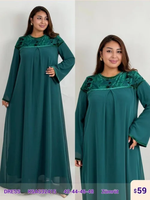 Платье MAQRELL (Emerald, модель KSAS32415) оптом