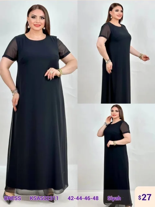 Платье MAQRELL (Black, модель KSAS3231.1) оптом