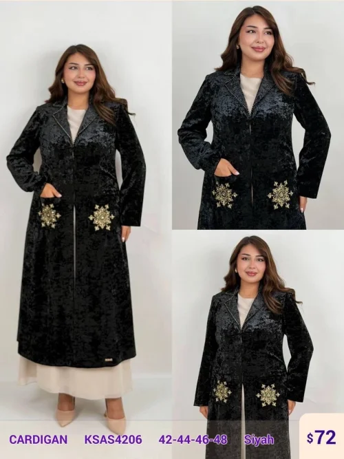 Кардиган MAQRELL (Black, модель KSAS4206) оптом