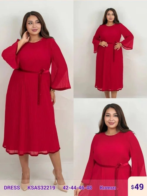 Платье MAQRELL (Red, модель KSAS32219) оптом