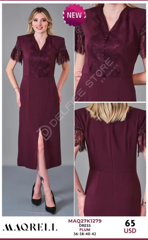 Платье MAQRELL (Purple, модель MAQ27K1279) оптом