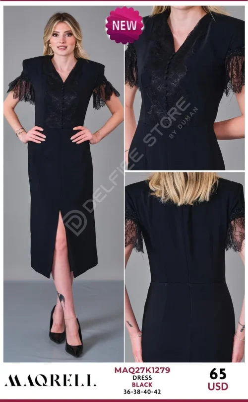 Платье MAQRELL (Black, модель MAQ27K1279) оптом