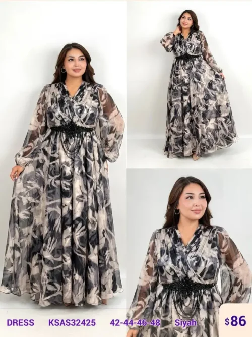 Платье MAQRELL (Black, модель KSAS32425) оптом