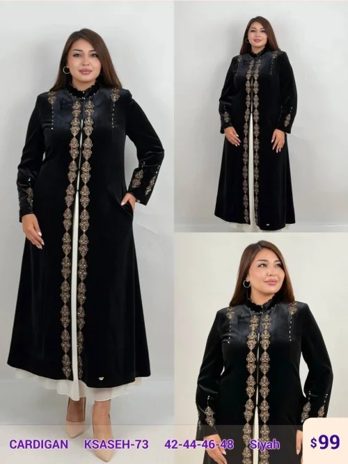 Кардиган MAQRELL (Black, модель KSASEH-73) оптом