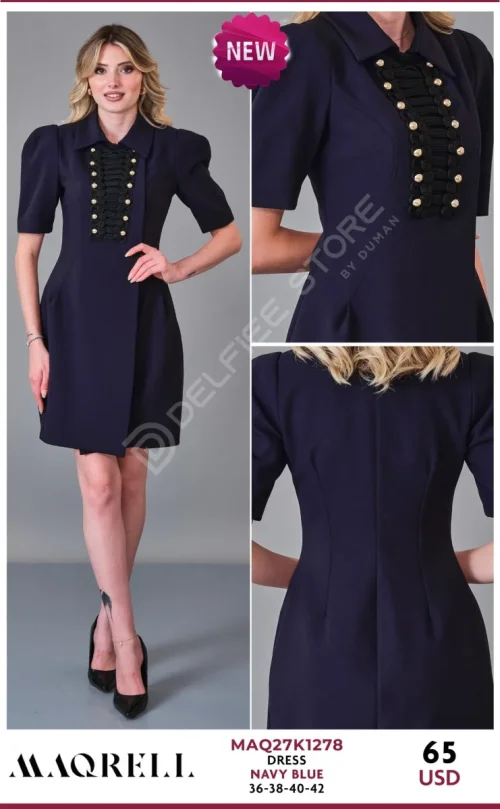 Платье MAQRELL (Navy, модель MAQ27K1278) оптом