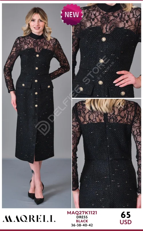 Платье MAQRELL (Black, модель MAQ27K1121) оптом