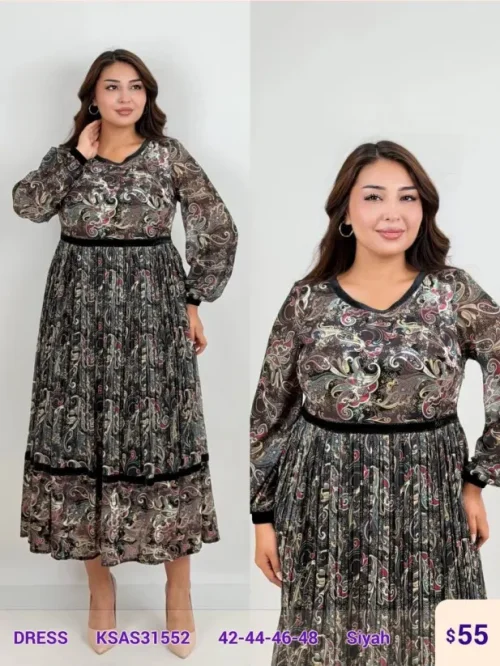 Платье MAQRELL (Black, модель KSAS31552) оптом