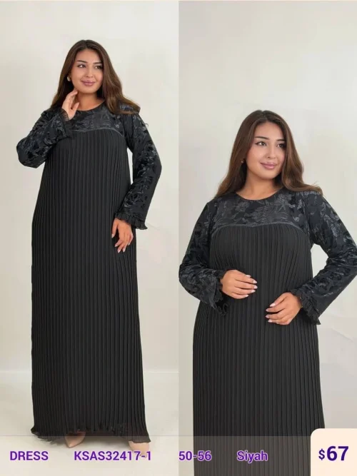 Платье MAQRELL (Black, модель KSAS32417-1) оптом