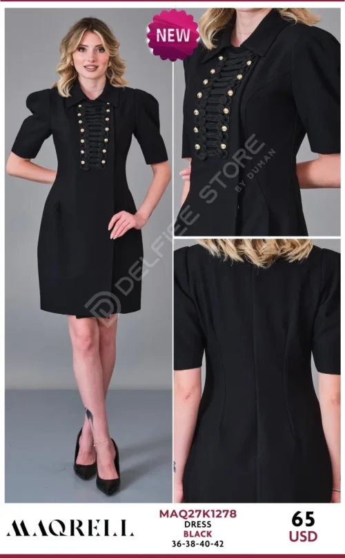 Платье MAQRELL (Black, модель MAQ27K1278) оптом