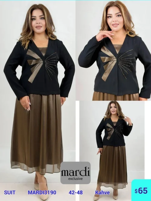 Костюмы и комплекты MARDI (Коричневый, модель MARDI3190) оптом
